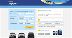 Desktop Screenshot of budapestairportcarrental.net